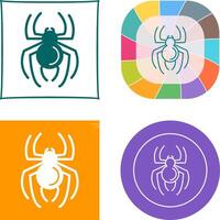 diseño de icono de araña vector