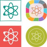 Atom Icon Design vector