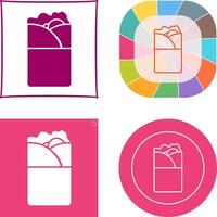 Kebab Icon Design vector