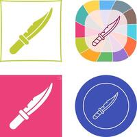 Knife Icon Design vector