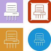 Paper Shredder Icon vector