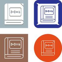 Math Icon Design vector