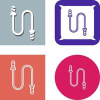 Jumping Rope Icon vector