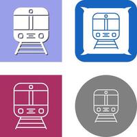 Train Icon Design vector