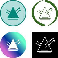 Reflection Icon Design vector