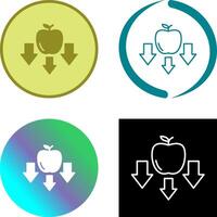 Gravity Icon Design vector