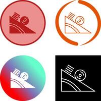 Rolling Icon Design vector