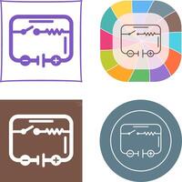 Electrical Circuit Icon Design vector