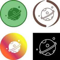 diseño de icono de planeta vector