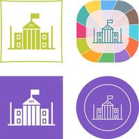 Parliament Icon Design vector