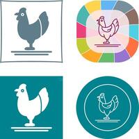 Poultry Icon Design vector