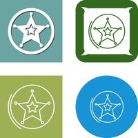Handcuffs and Paper Shredder Icon vector