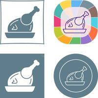 Chicken Icon Design vector