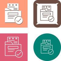 File Protection Icon vector
