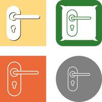 Door Lock Icon vector