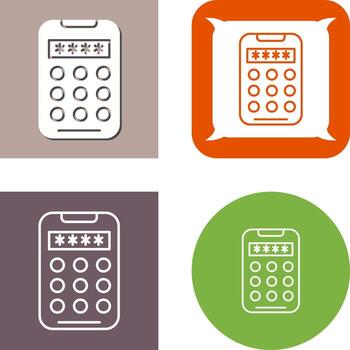 Pin Code Icon vector