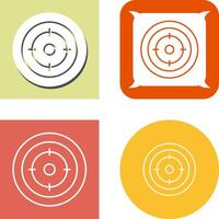 Target Icon Design vector
