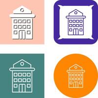 Hotell Icon Design vector