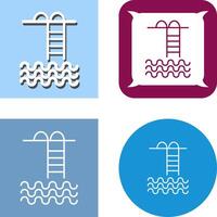 Swiming pool Icon vector