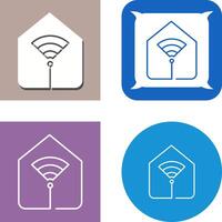 diseño de icono wifi vector