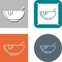 Soup Icon Design vector