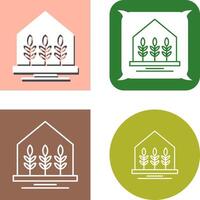 Farm House Icon vector