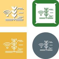 Smart Farm Icon vector