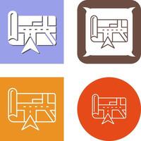 Navigation Icon Design vector