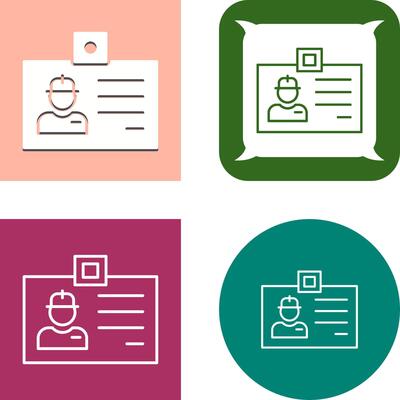 Identity Card Icon