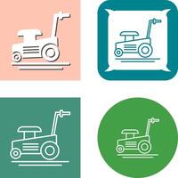 Lawn Mower Icon vector