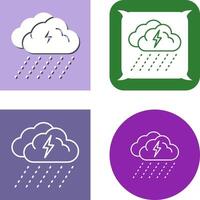 Rainy Day Icon vector