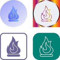 Fire Icon Design vector