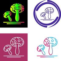 Mushroom Icon Design vector