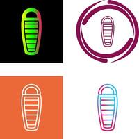 Sleeping Bag Icon Design vector
