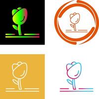 Tulip Icon Design vector