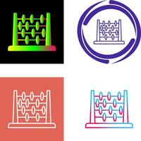 Abacus Icon Design vector