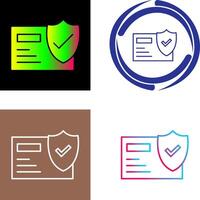 diseño de icono de seguridad vector