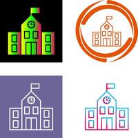 School Icon Design vector