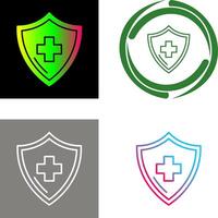 Health Protection Icon Design vector