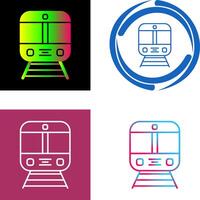 Train Icon Design vector