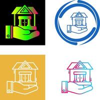 House Protection Icon Design vector