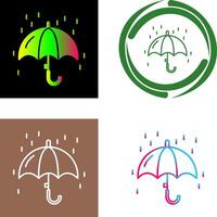 Raining Icon Design vector