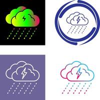 Rainy Day Icon Design vector