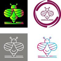 diseño de icono de abeja vector