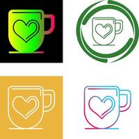 Mug Icon Design vector