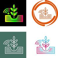 Planting Icon Design vector