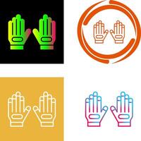 Glove Icon Design vector