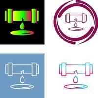 Leak Icon Design vector