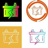 Battery Icon Design vector