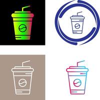 Soda Icon Design vector